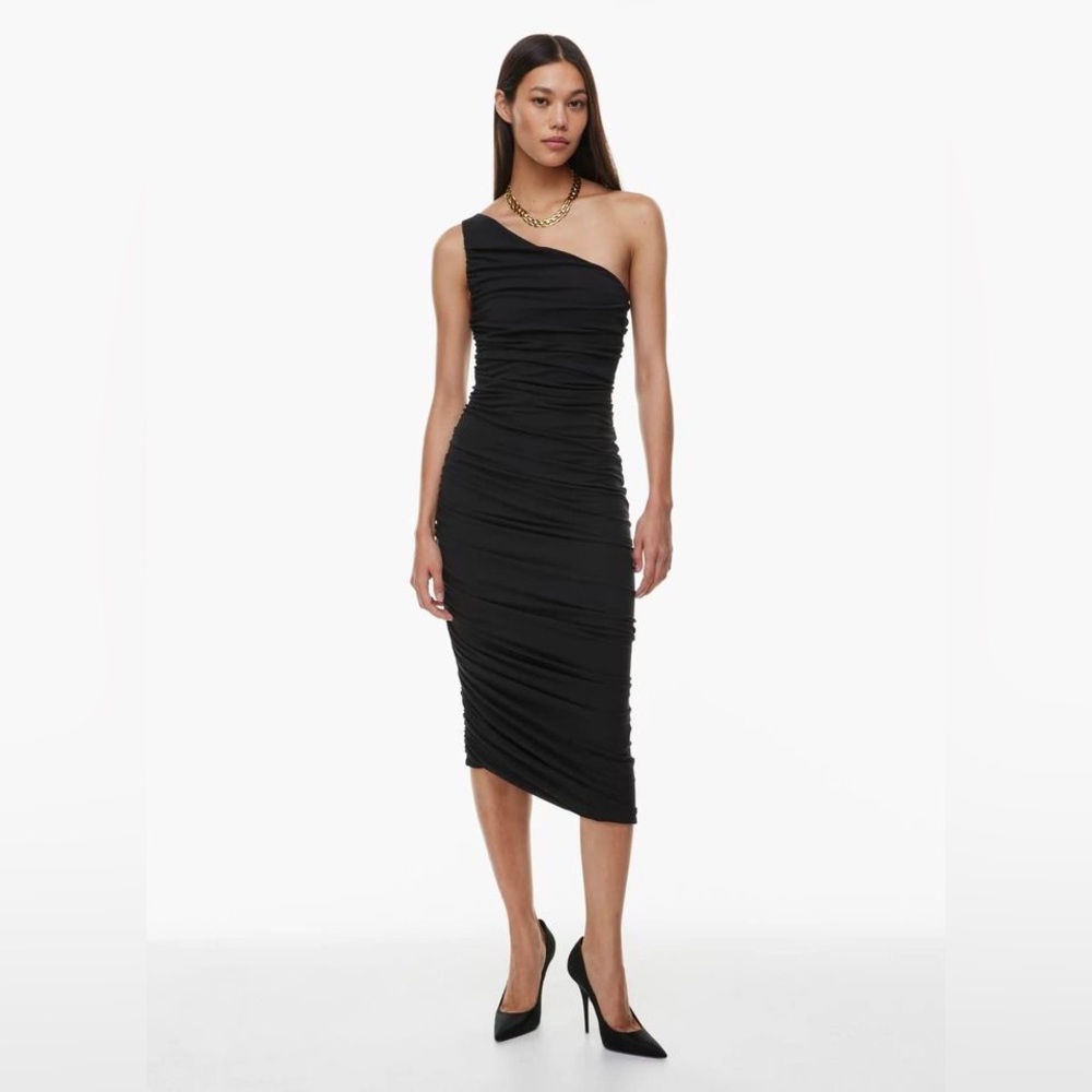 NWT Babaton Vertigo Midi Dress